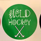 Field Hockey Sticker